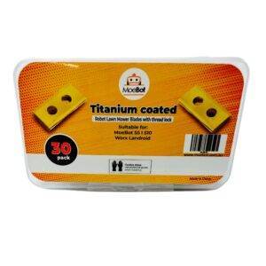 Titanium Coated Blades with Thread Lock (30 pack)